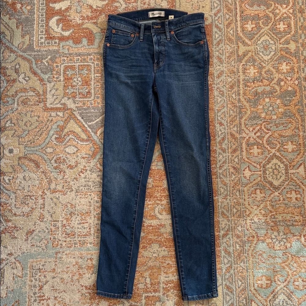 Madewell Dark Blue Skinny Jeans